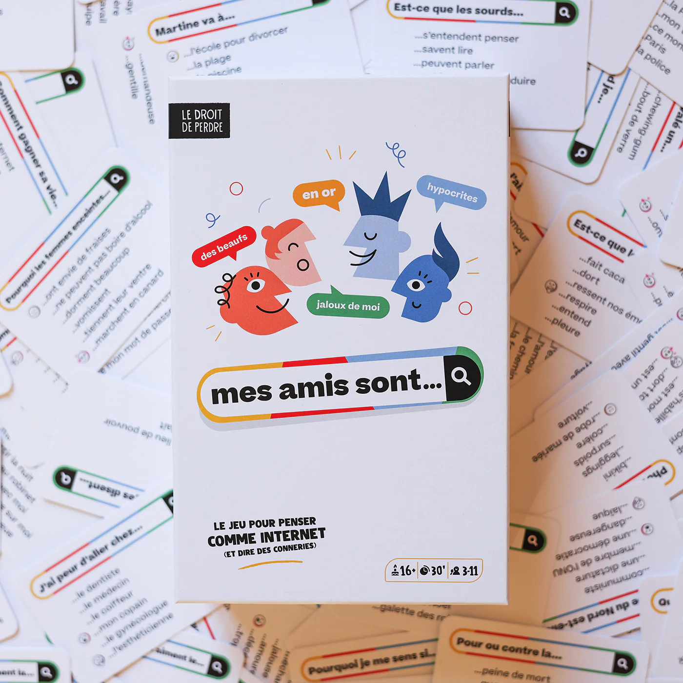Jeu - Mes amis sont...
