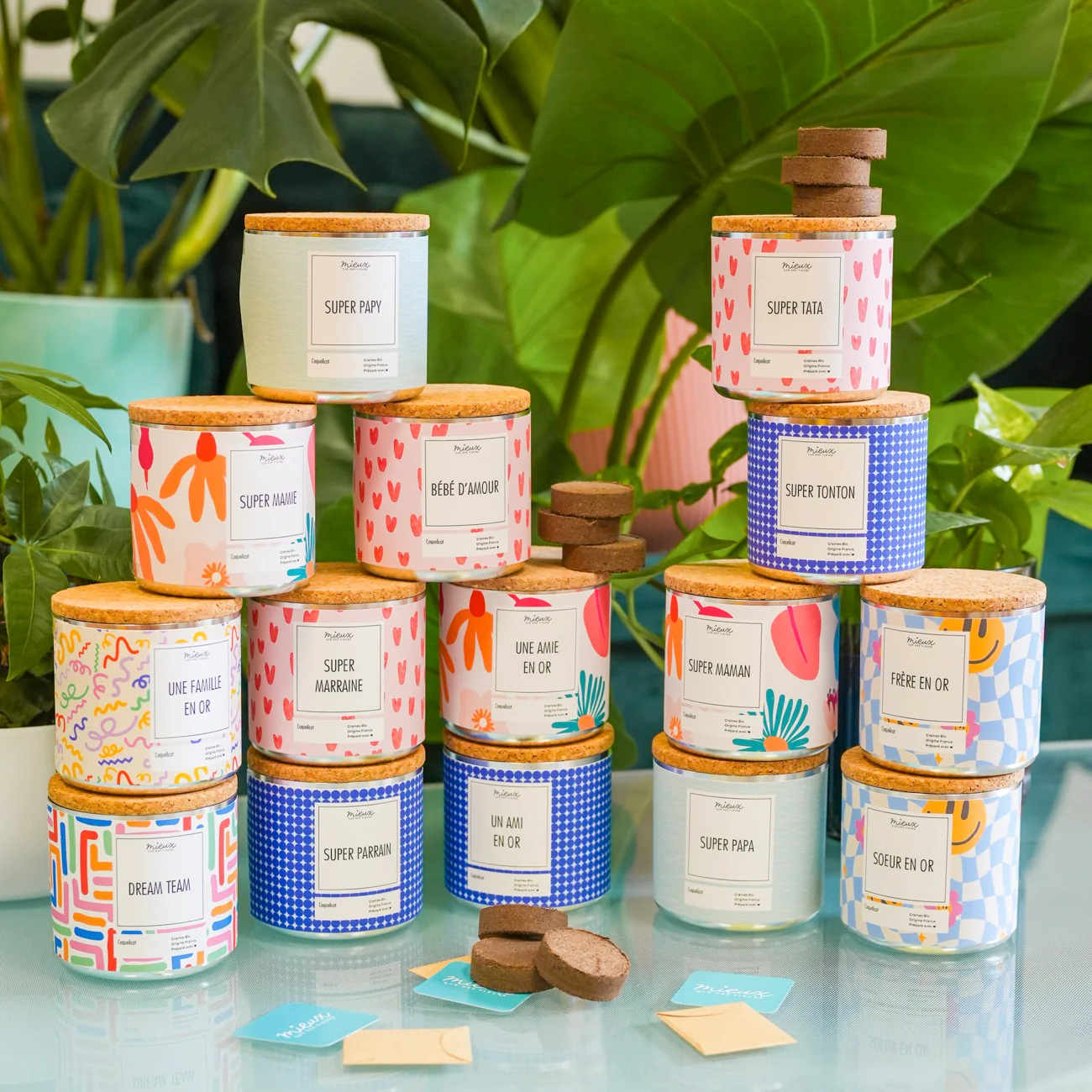 Kit à planter avec message - Famille et Amis - Image 3