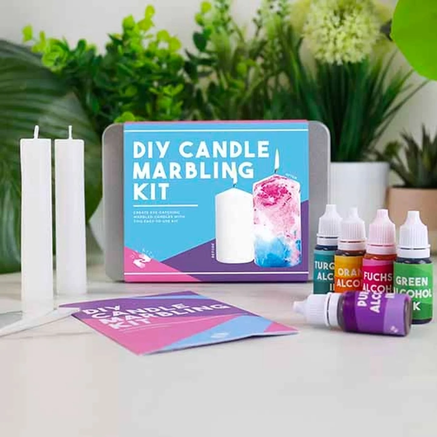 Kit de marbrage pour bougies