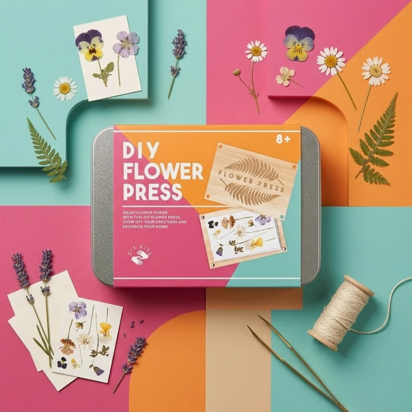 Kit DIY fleurs séchées