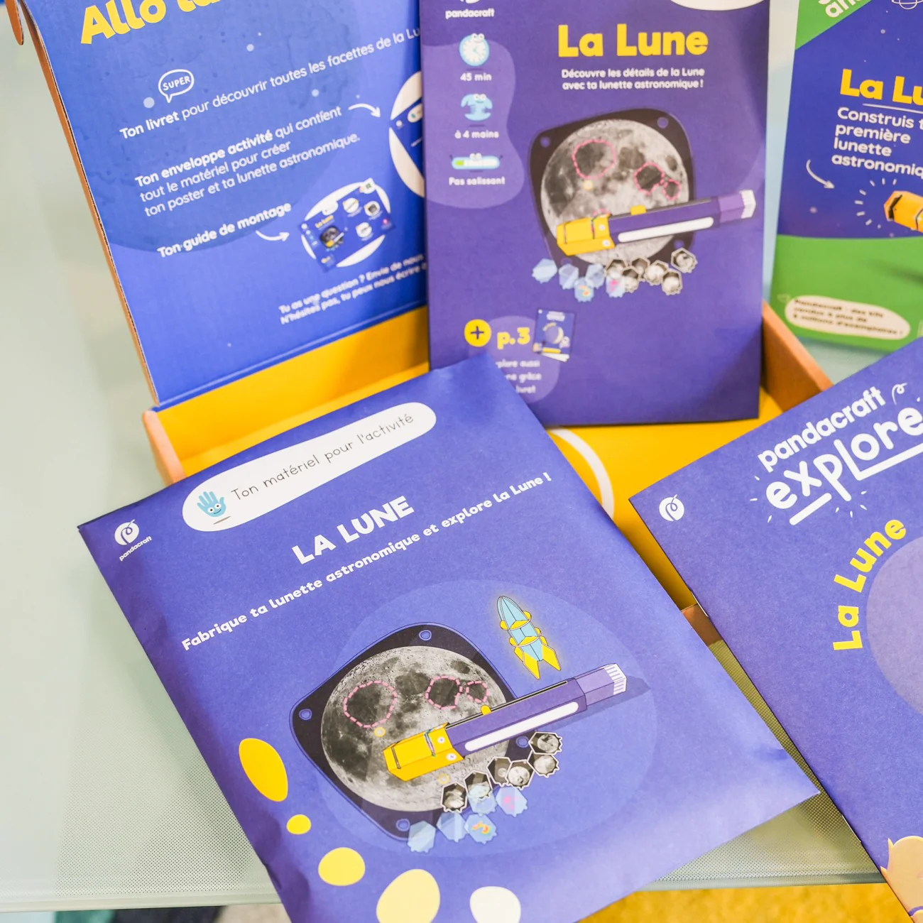 Kit éducatif pour enfant - Découvrir la Lune - Image 2