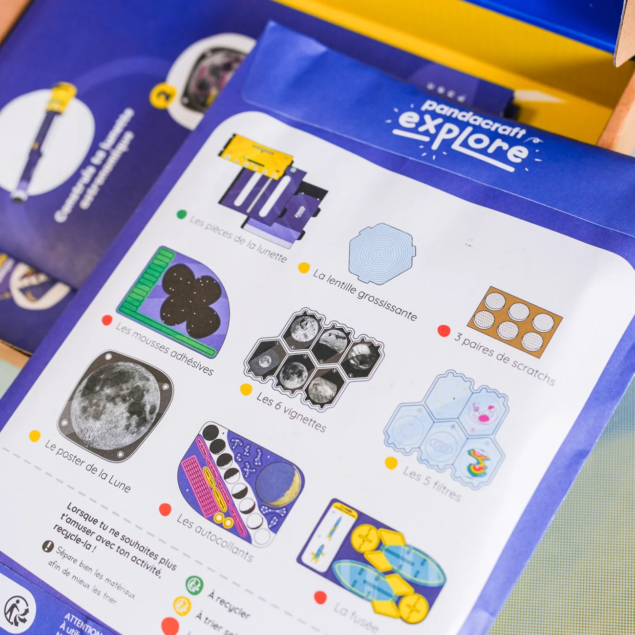 Kit éducatif pour enfant - Découvrir la Lune - Image 4