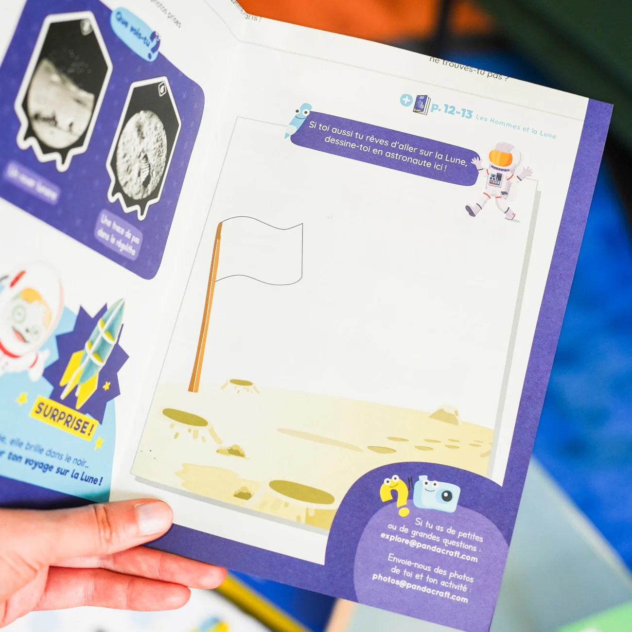 Kit éducatif pour enfant - Découvrir la Lune - Image 6
