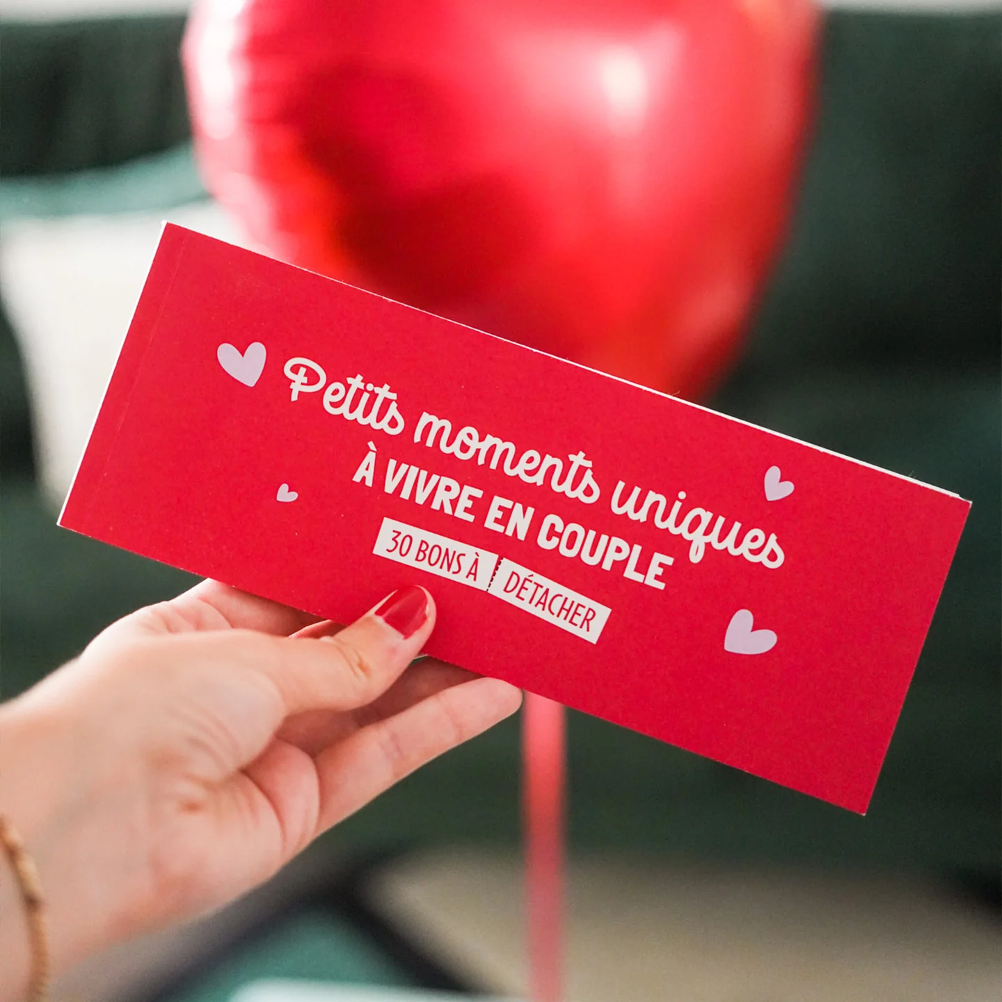 Chéquier - 30 bons pour les amoureux