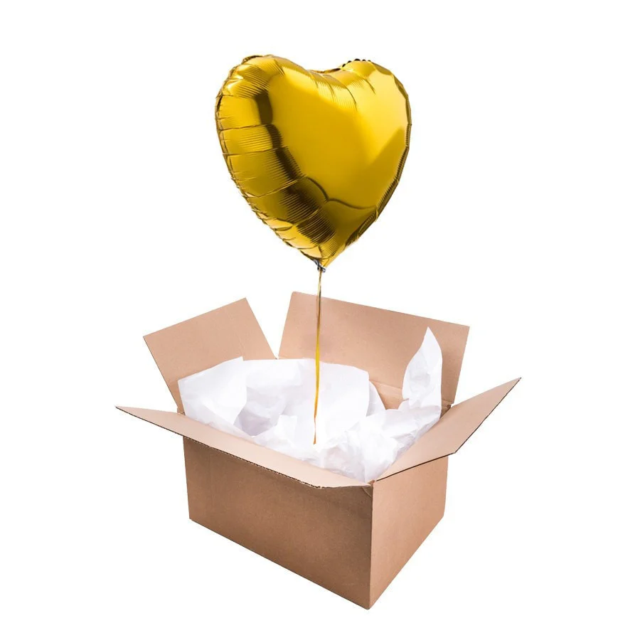 Ballon Coeur Or - Image 4