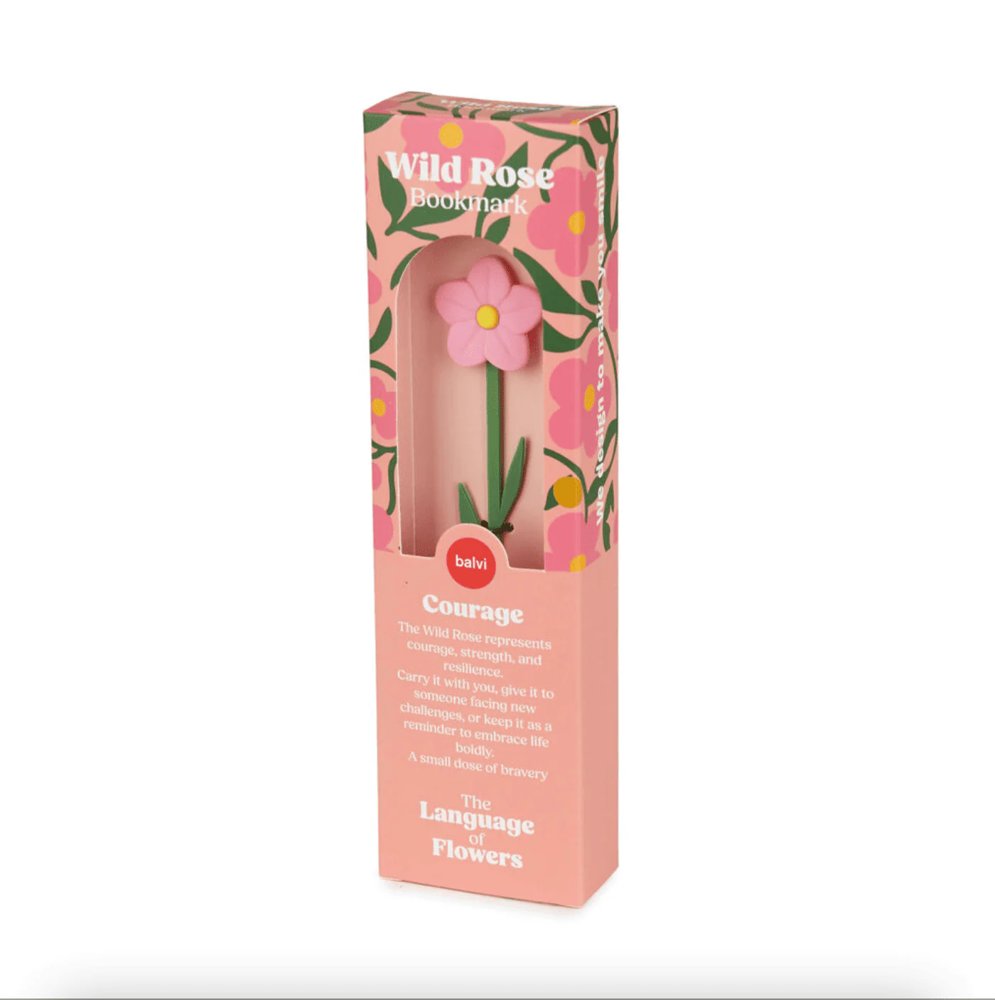 Marque-pages fleur Eglantine - Courage - Image 2