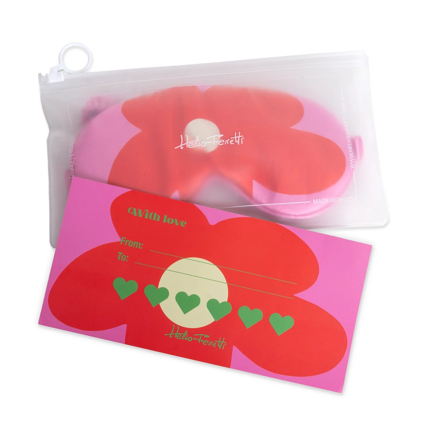 Masque yeux floral - Image 2