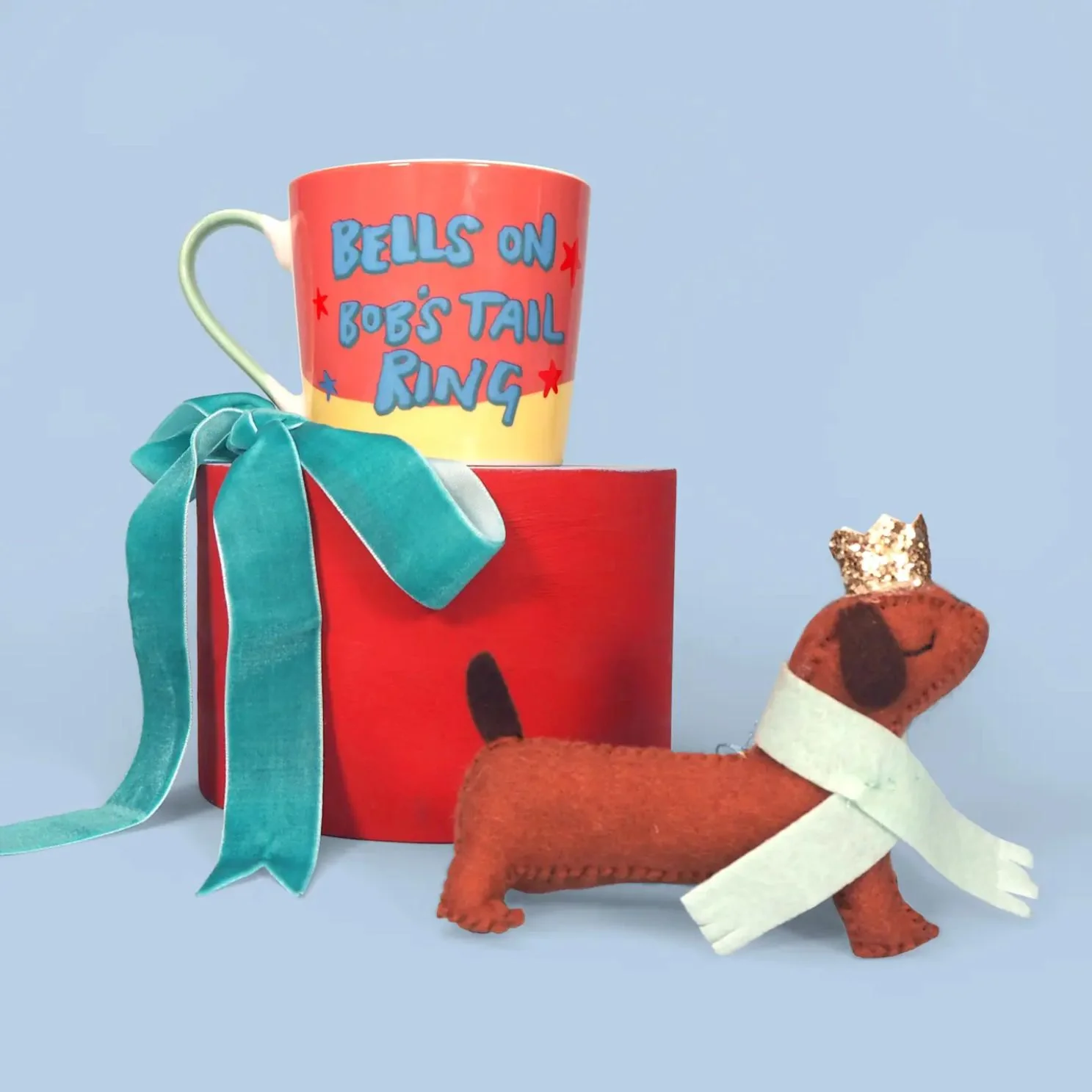 Grand Mug Bob le Teckel de Noël - Image 6