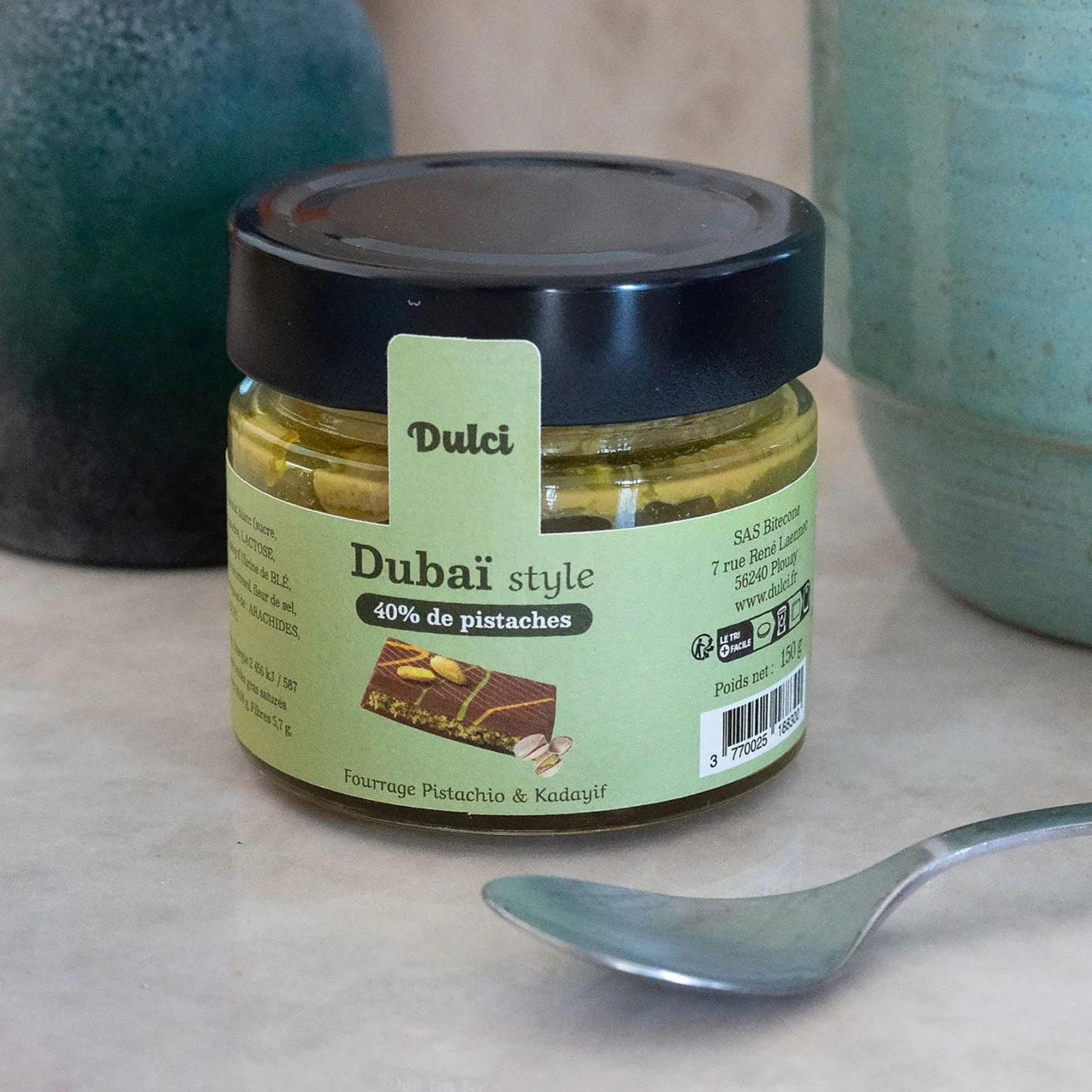 Dubai Style - Pistache, Chocolat blanc & Kadayif