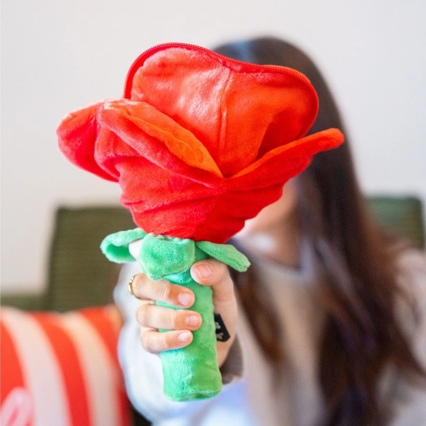 Peluche 2 en 1 Coeur et Fleur - Image 2