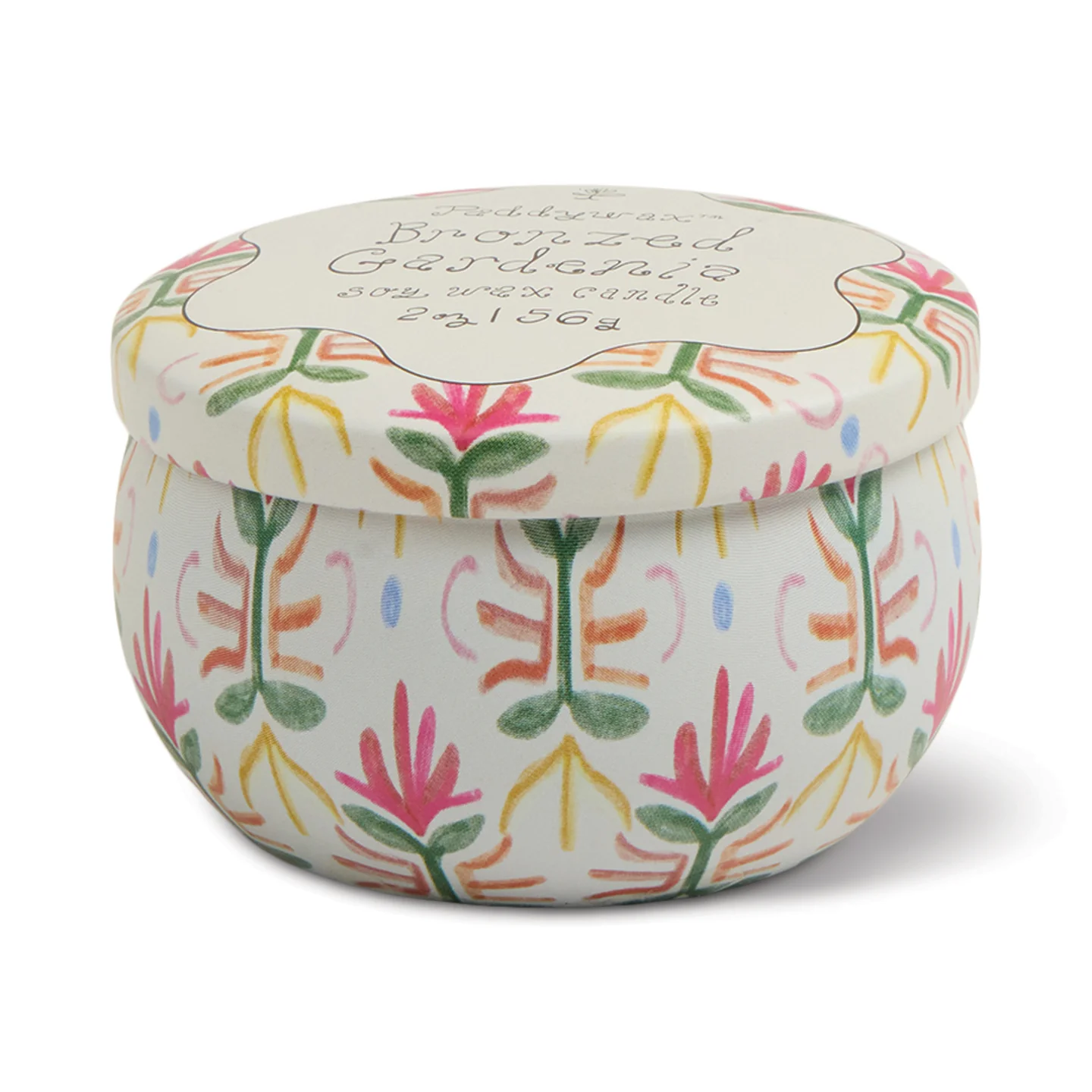 Mini bougie fleurs - Image 2