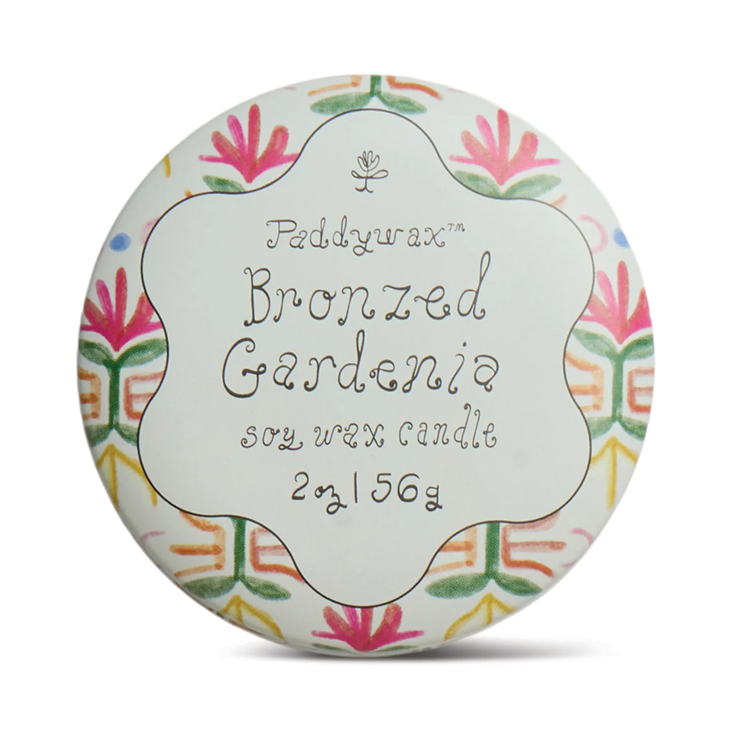 Mini bougie fleurs - Image 3