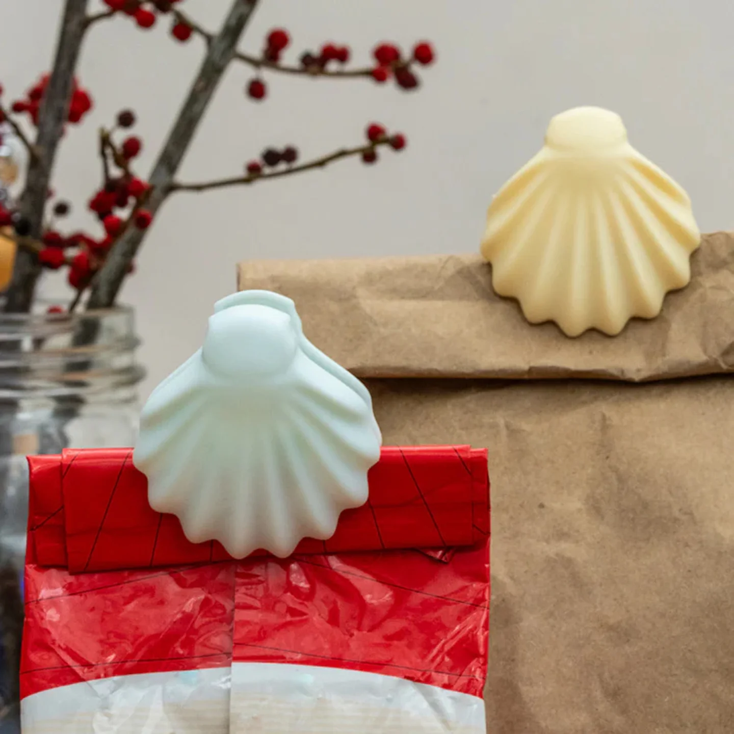 Pinces Ă sachets coquillages