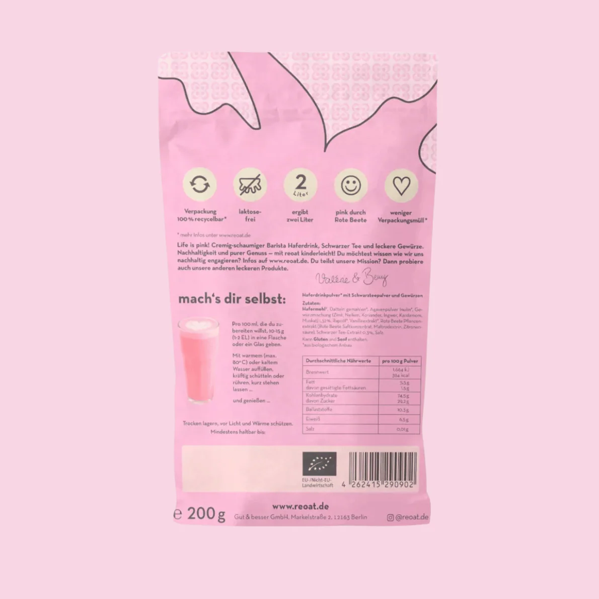 Pink Chaï latte - Image 4