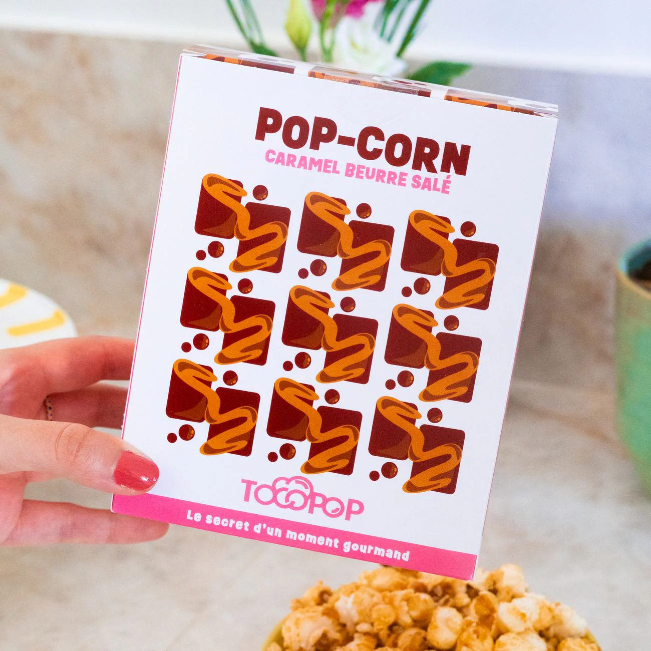 Pop-corn au caramel beurre salé