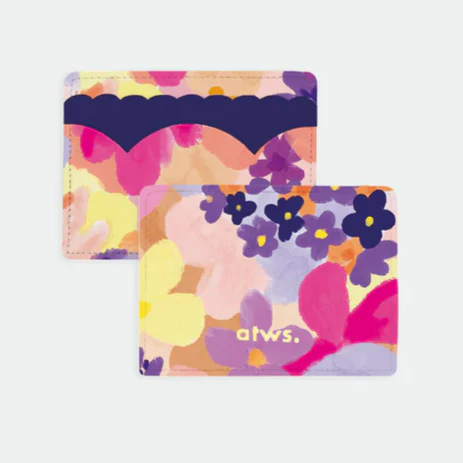 Porte cartes à fleurs - Image 2