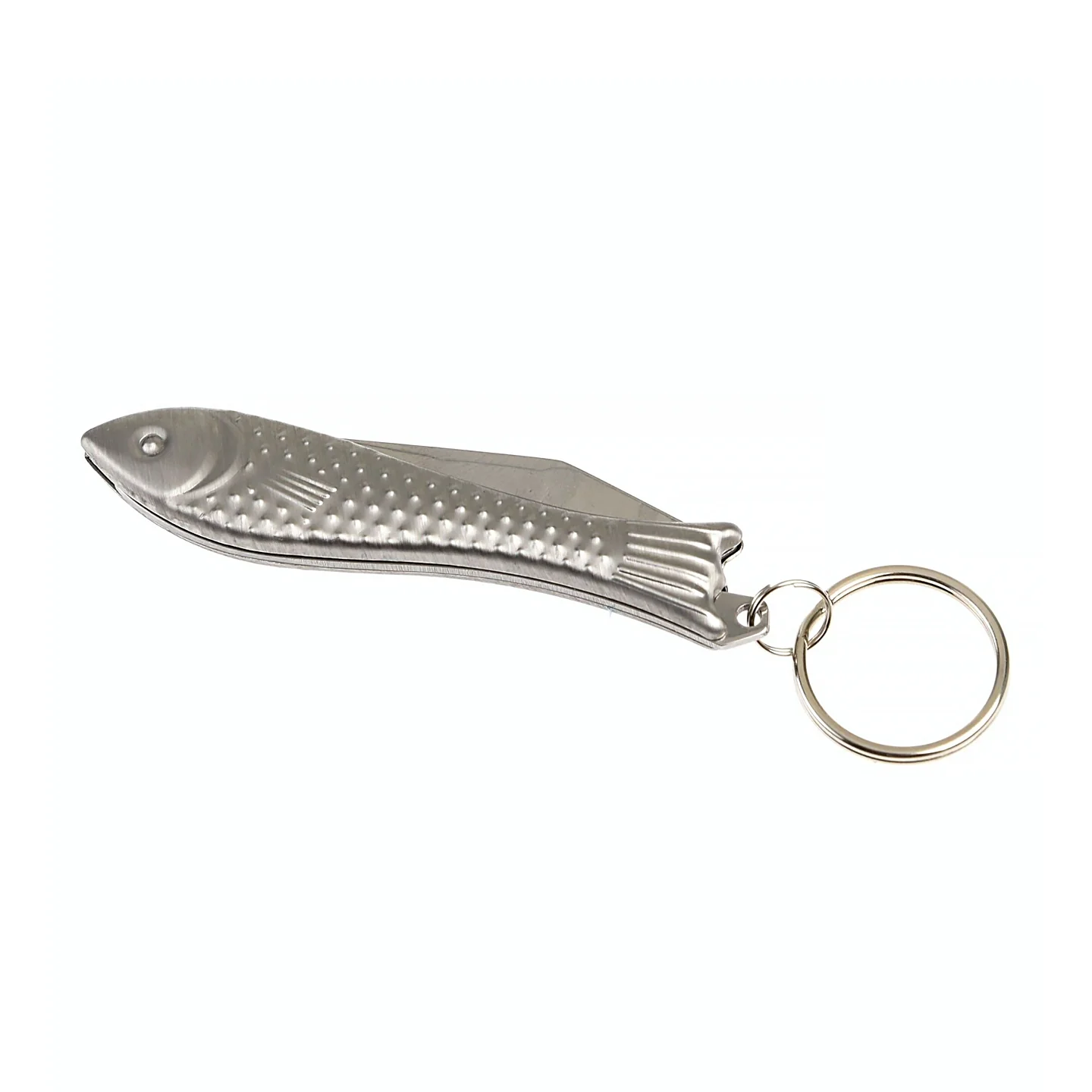 Porte-clés couteau de poche en forme de poisson - Image 3