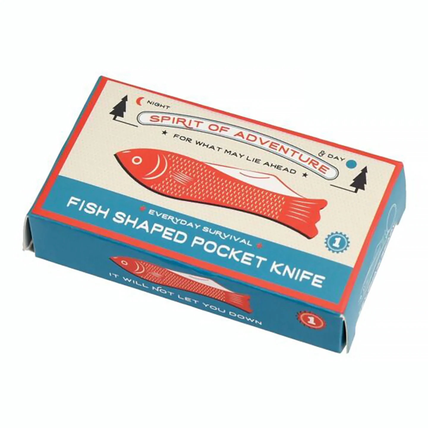 Porte-clés couteau de poche en forme de poisson - Image 4