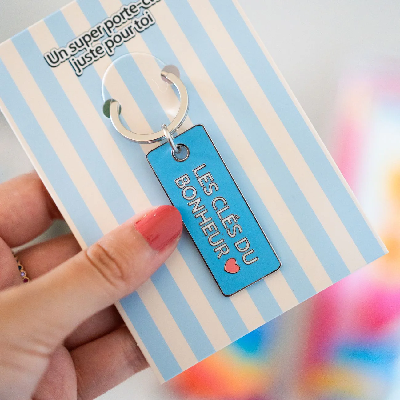 Porte clés - Les clés du bonheur - Image 3