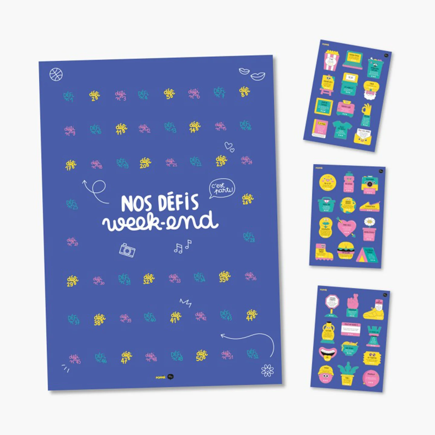 Poster Stickers Enfant - Nos Défis Week-End - Image 2