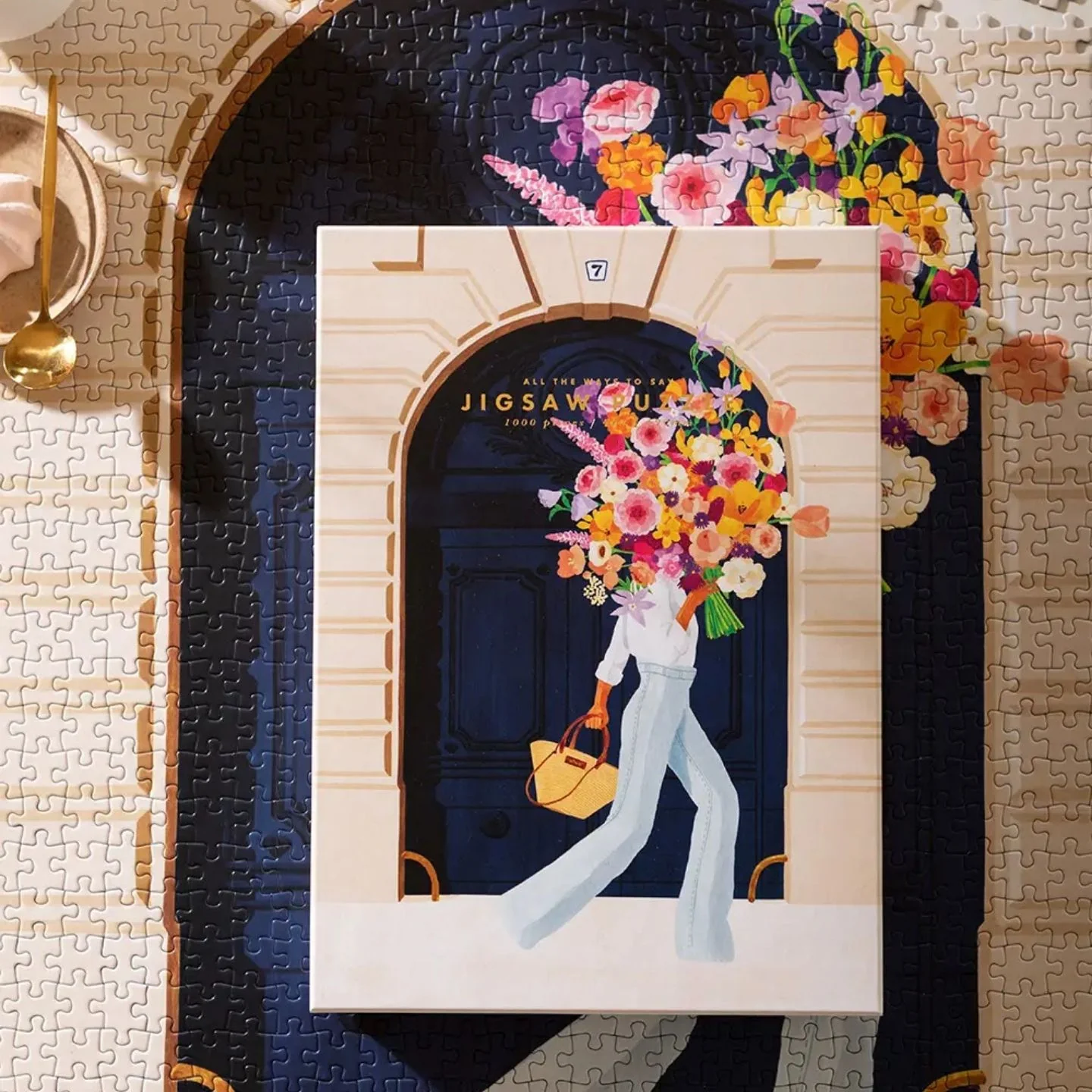 Puzzle - Bouquet de fleurs