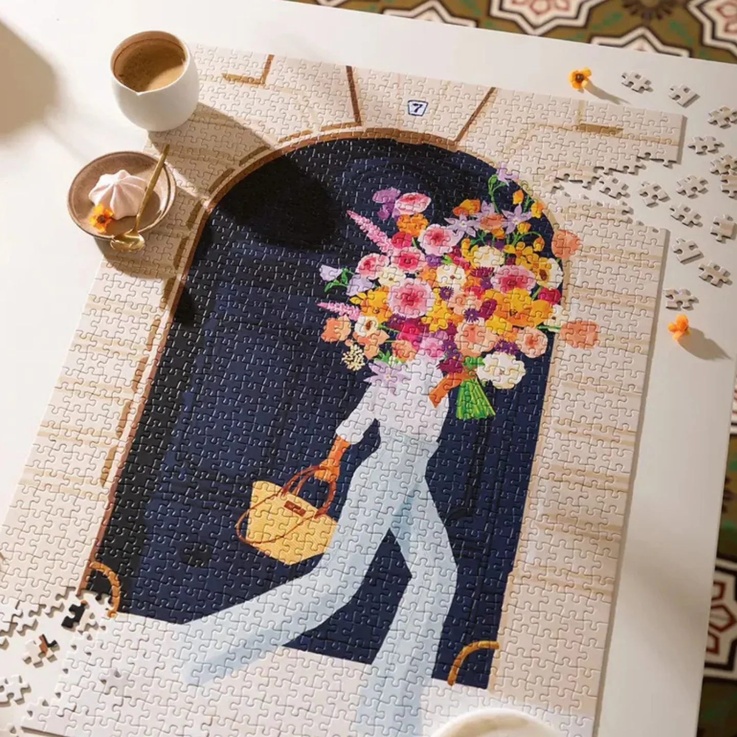 Puzzle - Bouquet de fleurs - Image 3