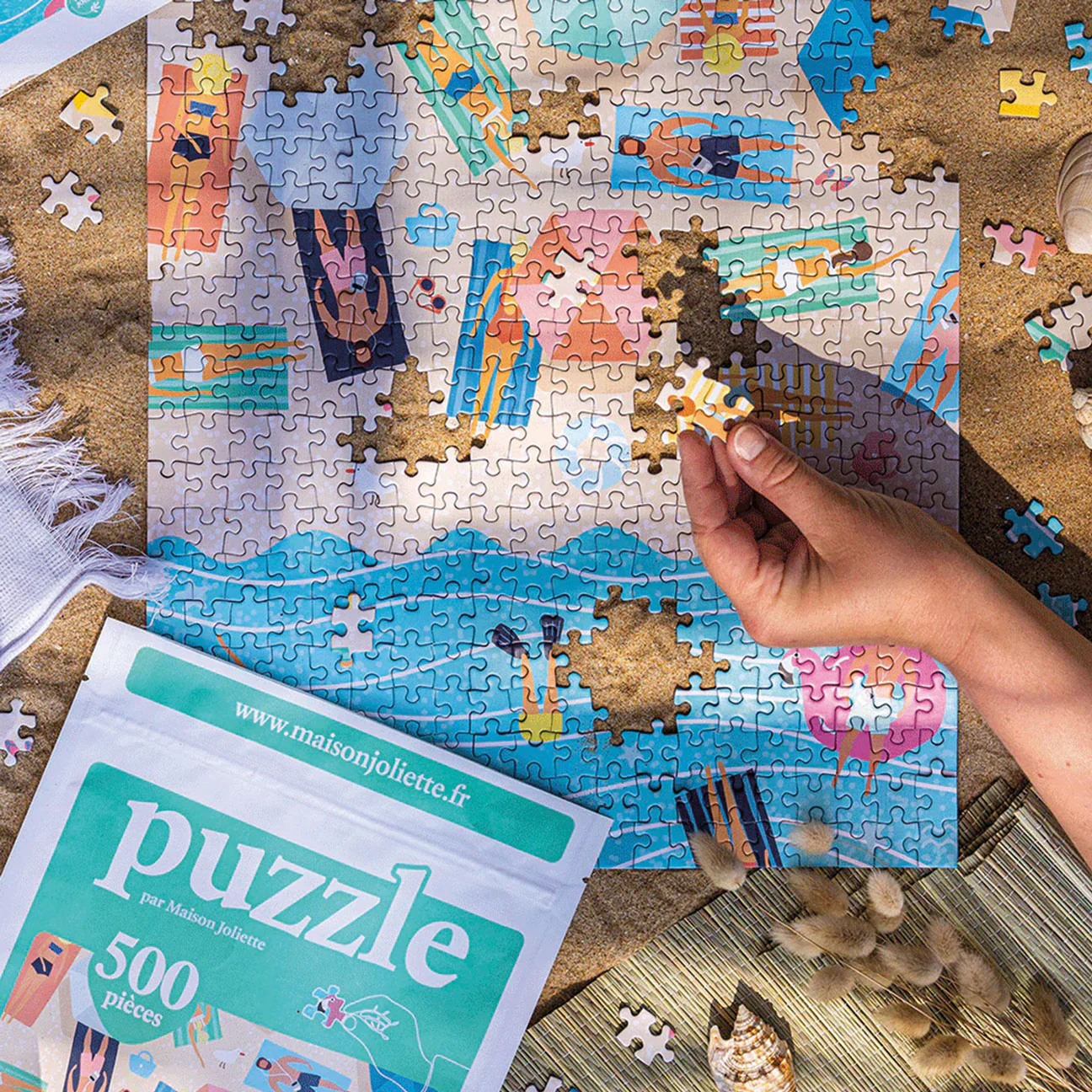 Puzzle Français - 500 pièces - Chill & Plouf