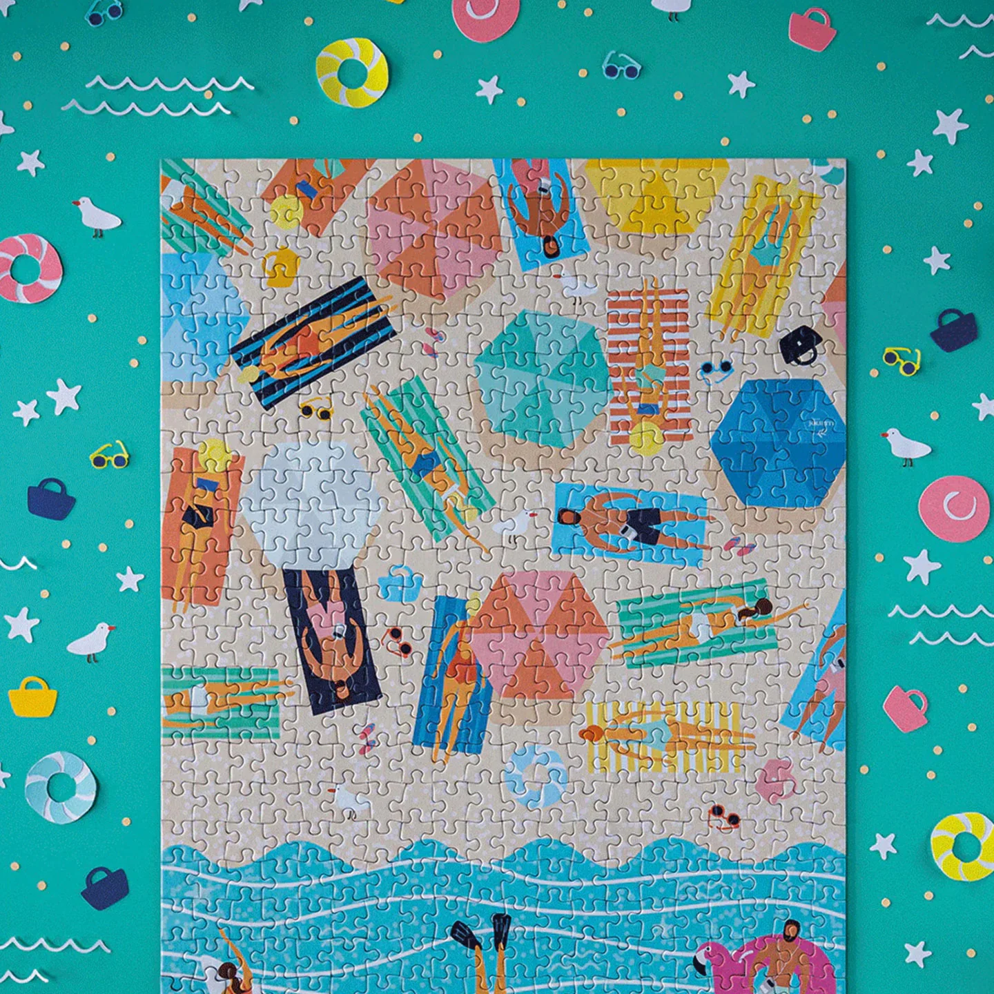Puzzle Français - 500 pièces - Chill & Plouf - Image 3
