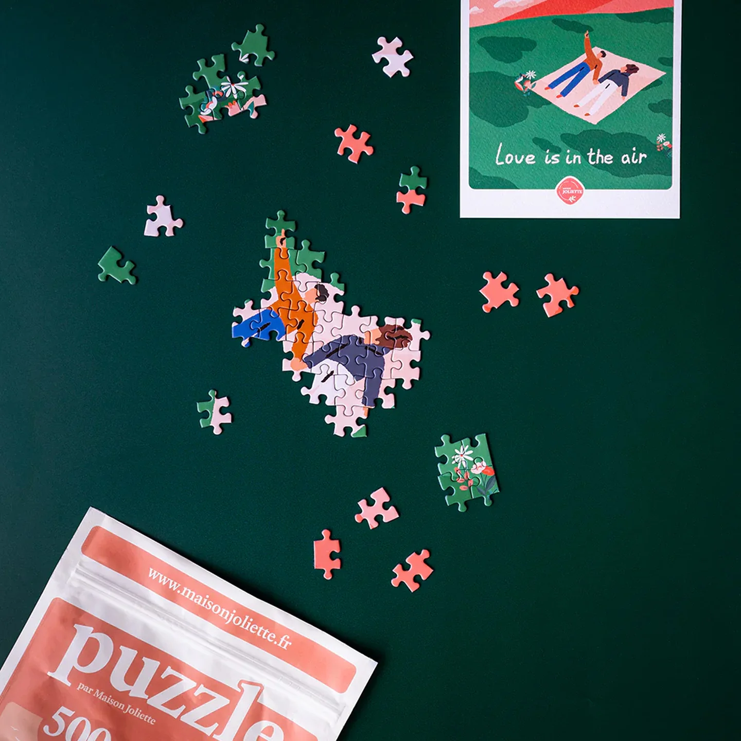 Puzzle Love is in the air - Image 5