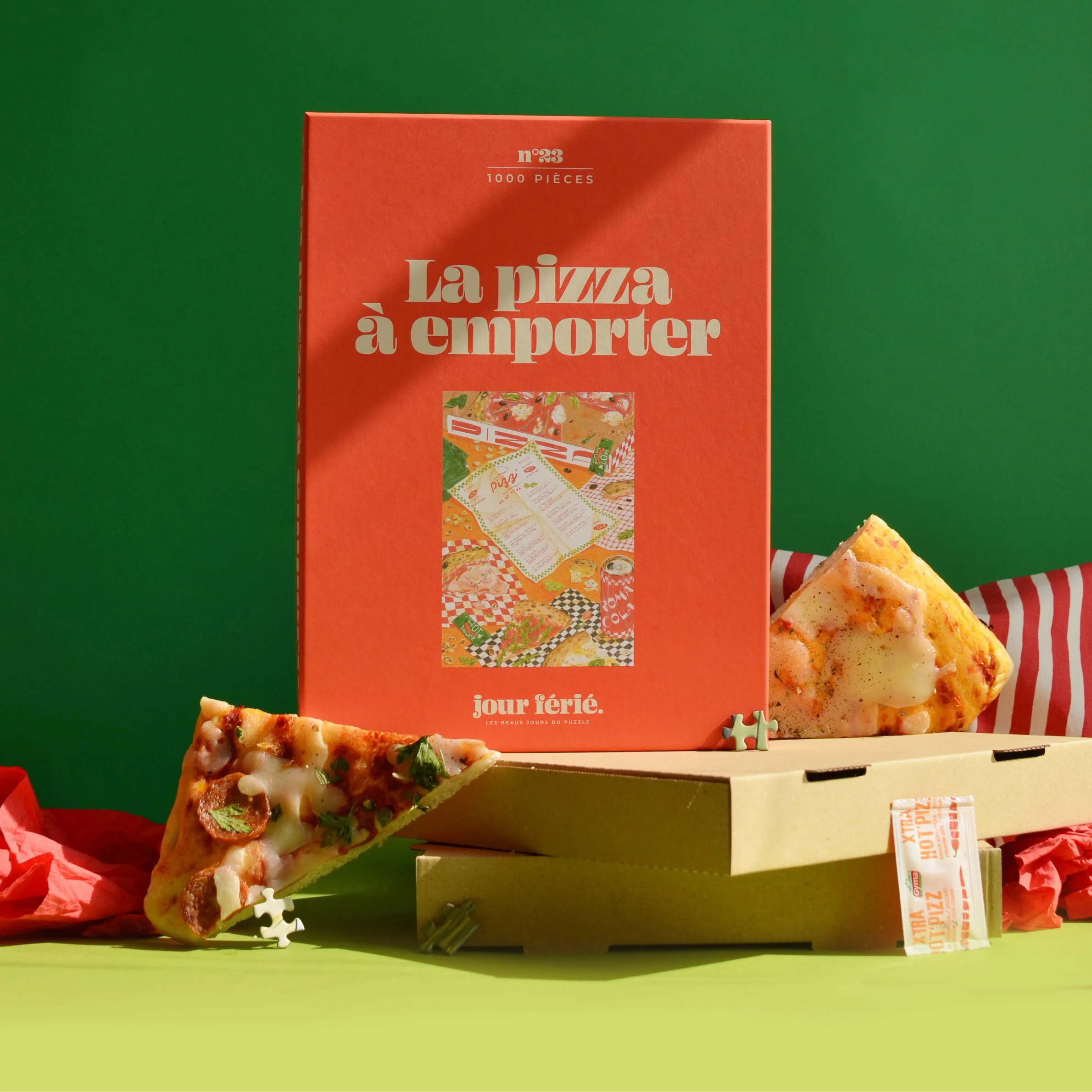 Puzzle - La pizza à emporter - Image 4