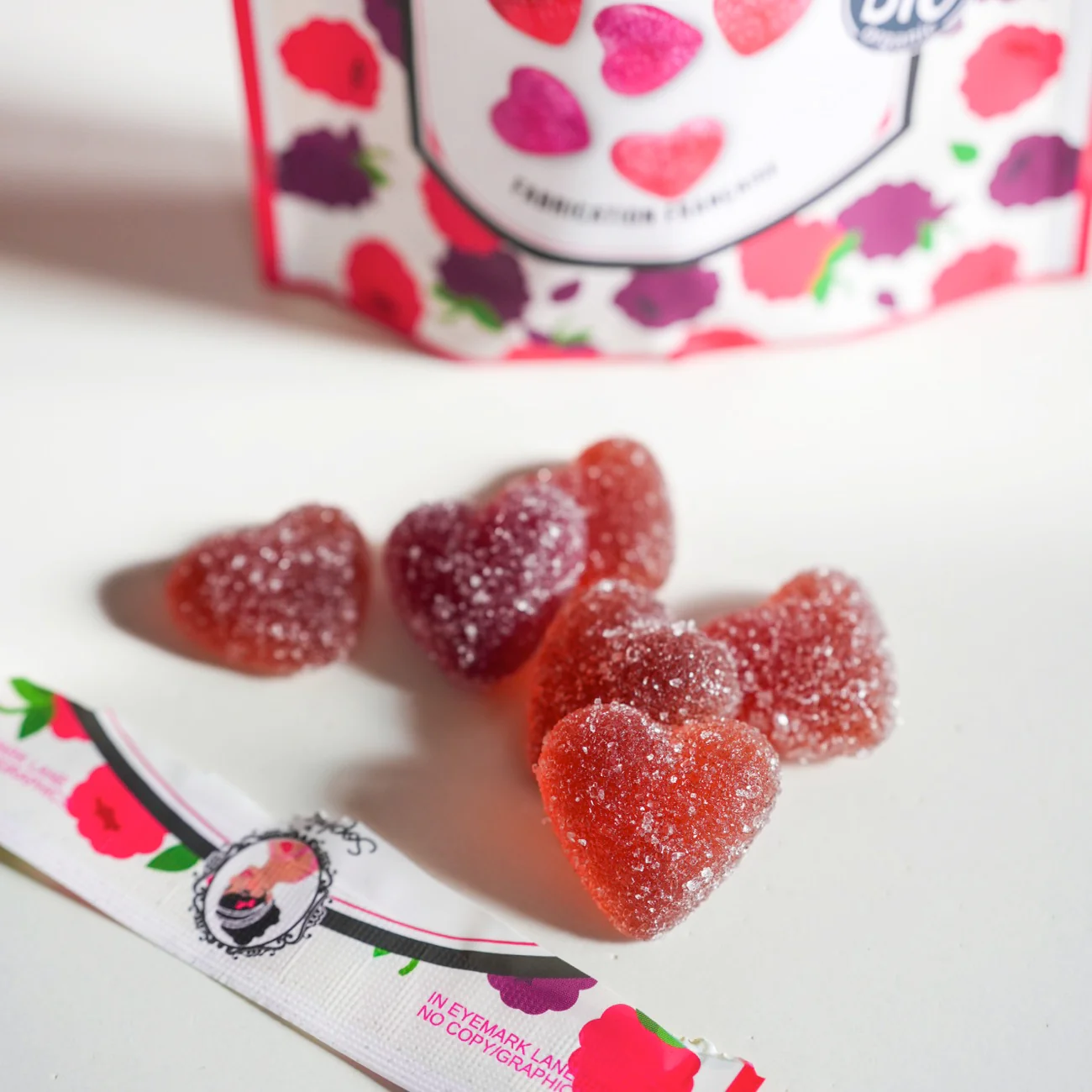 Sachet Bonbons Coeur - Bio - Image 2
