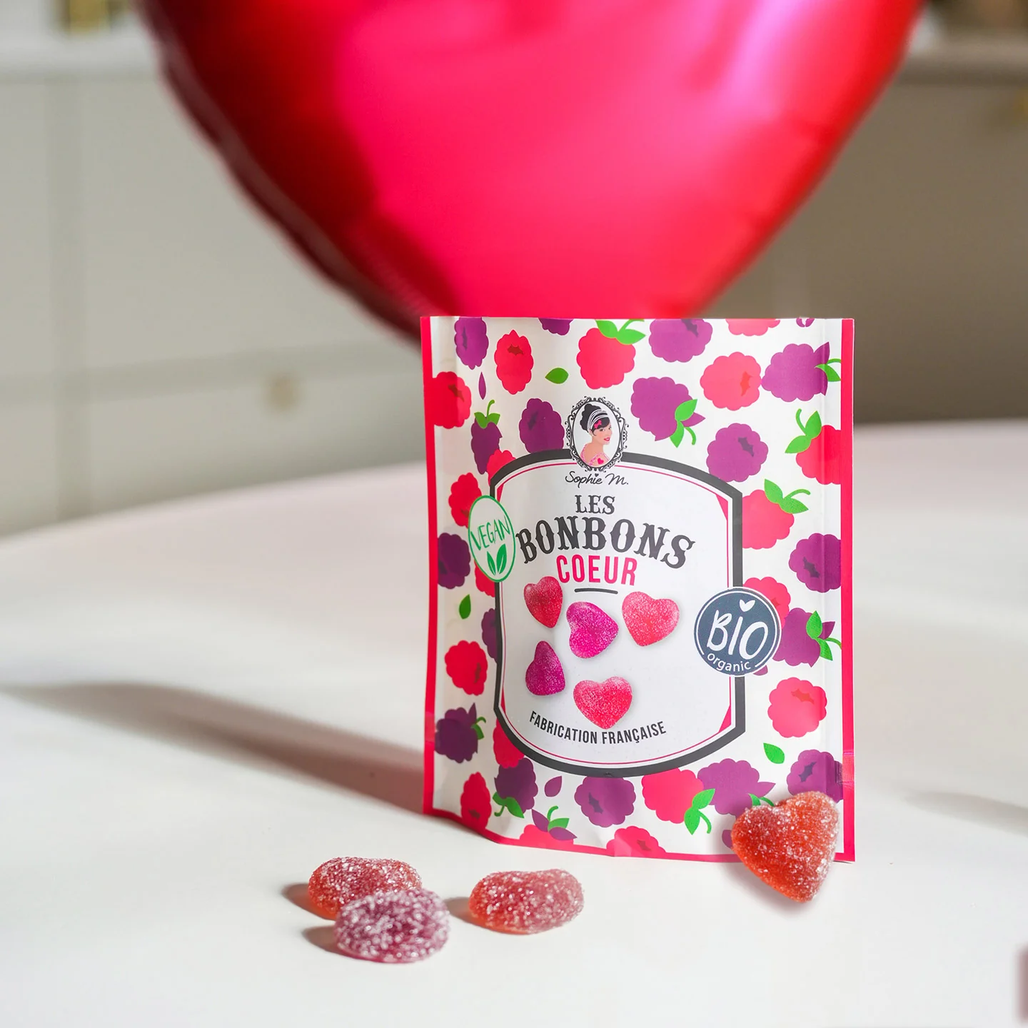 Sachet Bonbons Coeur - Bio - Image 6