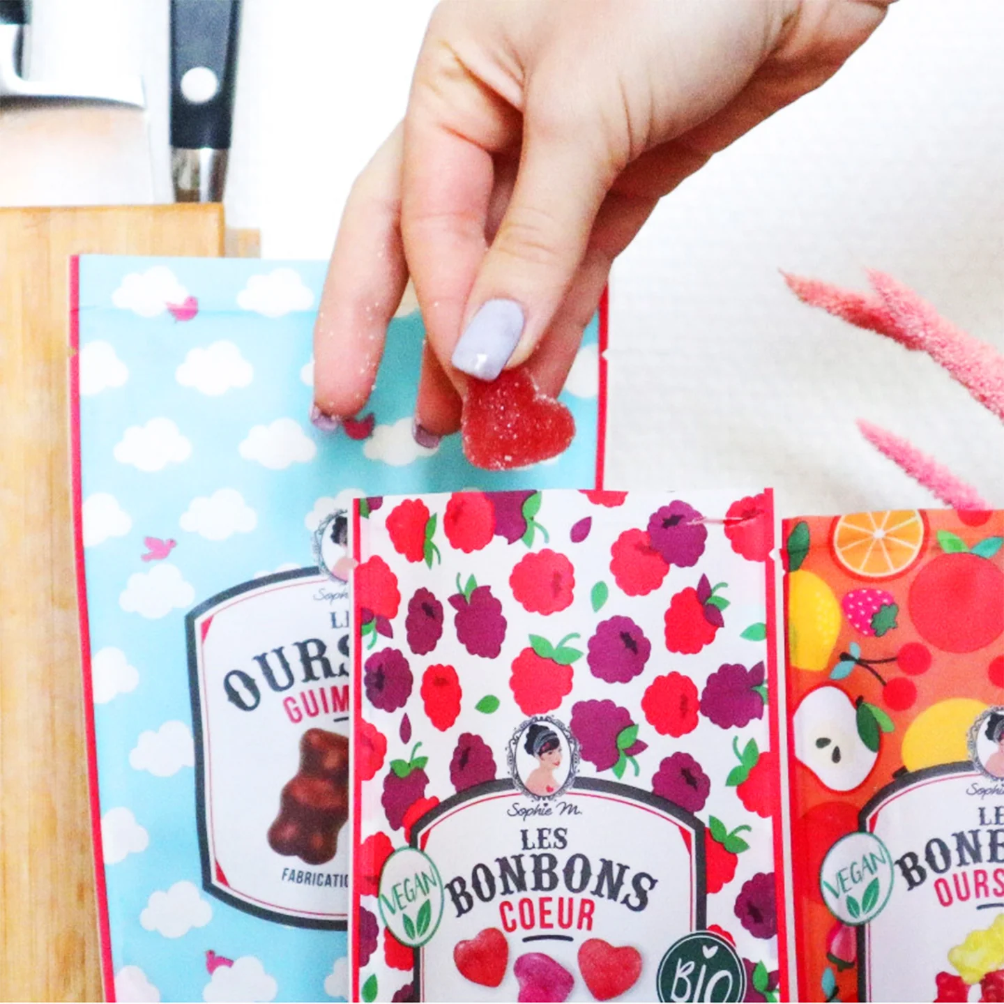 Sachet Bonbons Coeur - Bio - Image 8