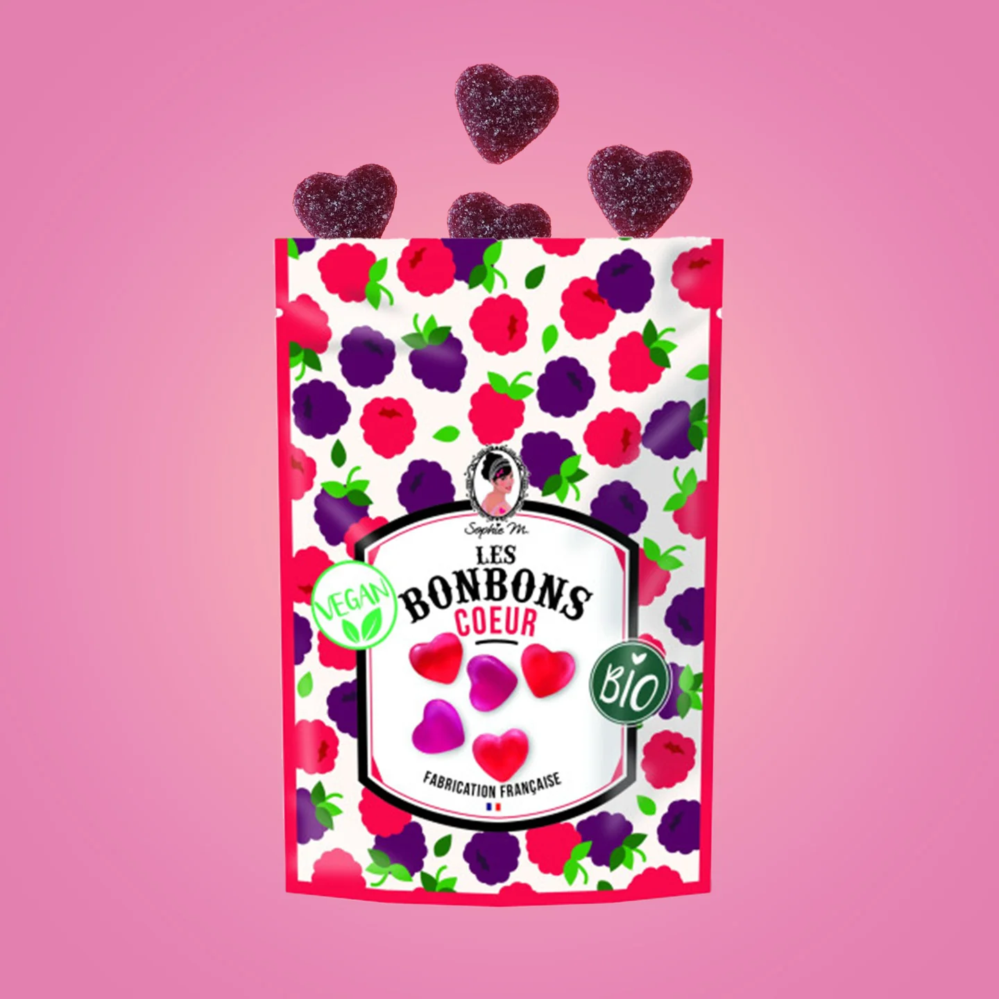Sachet Bonbons Coeur - Bio - Image 9