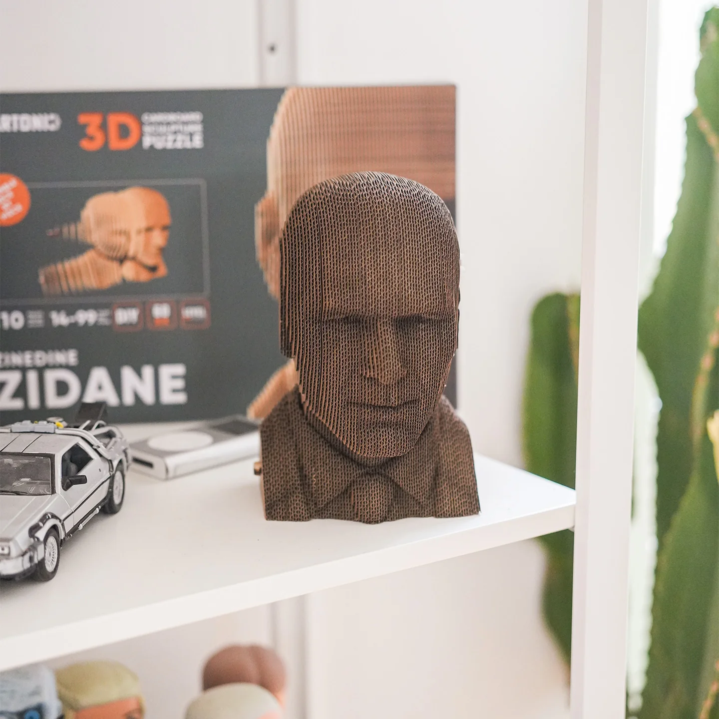 Sculpture en carton DIY - Zidane - Image 3