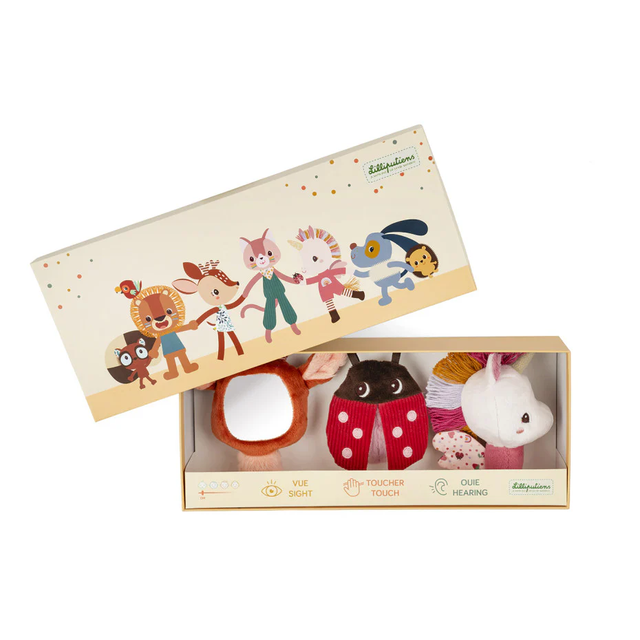 Set de découvertes sensorielles pour bébé