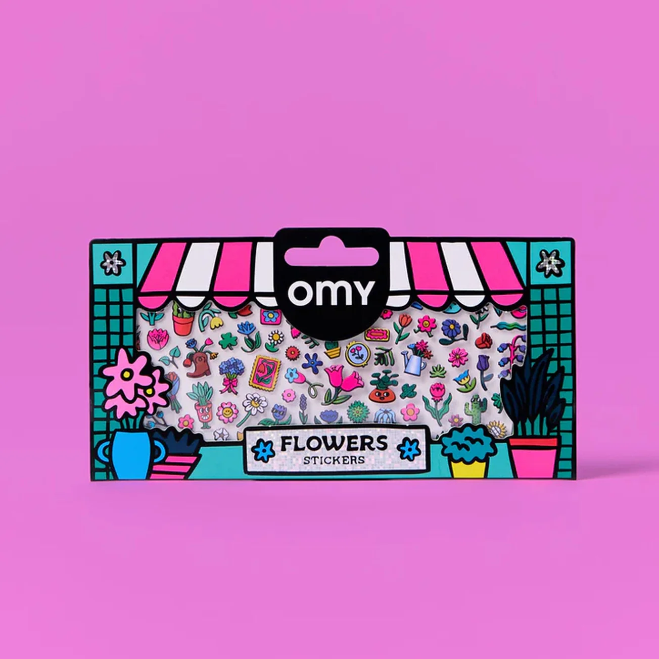Stickers Flowers Shop
