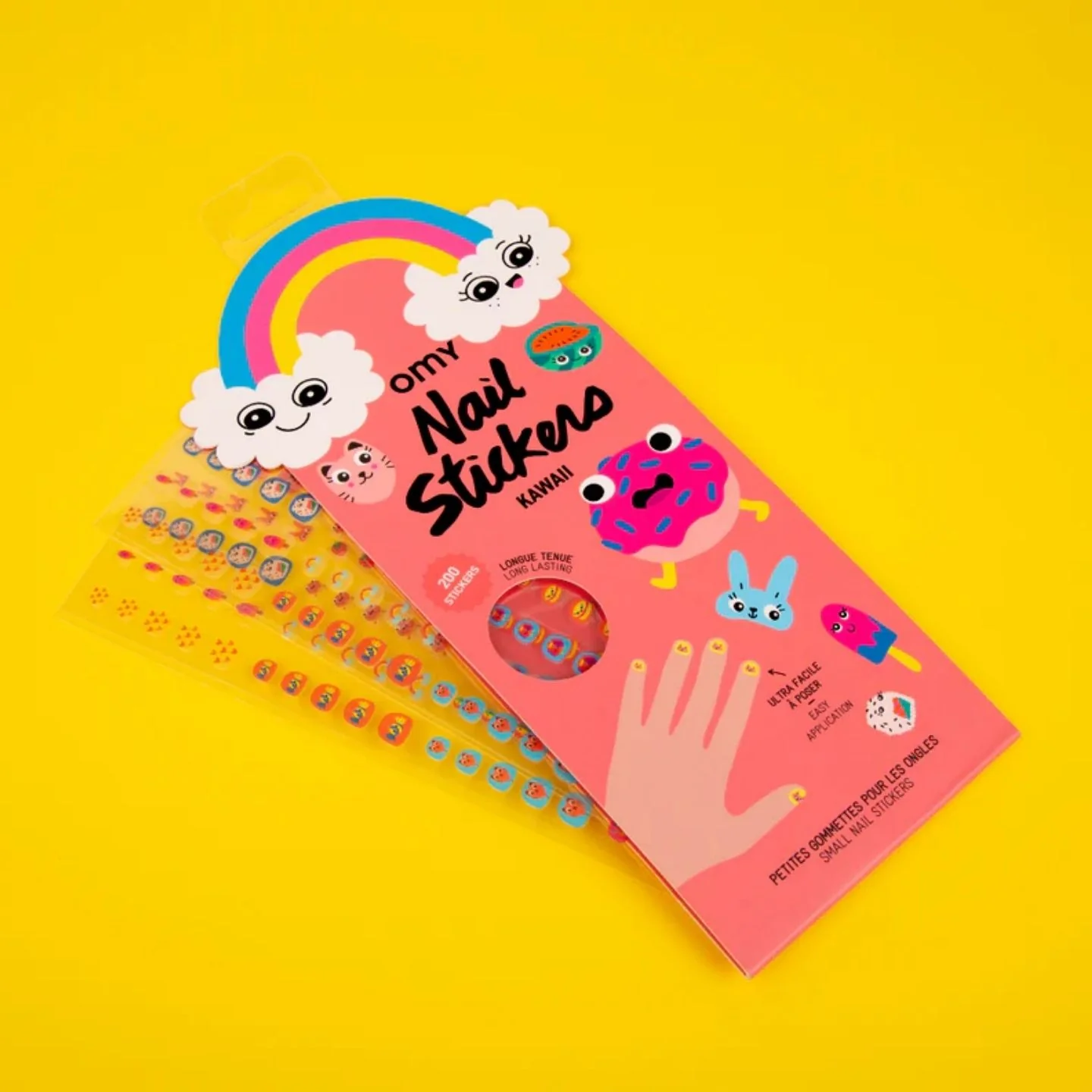 Stickers ongles Kawaii