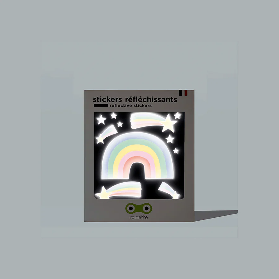 Stickers réfléchissants enfant - Arc-en-ciel - Image 3