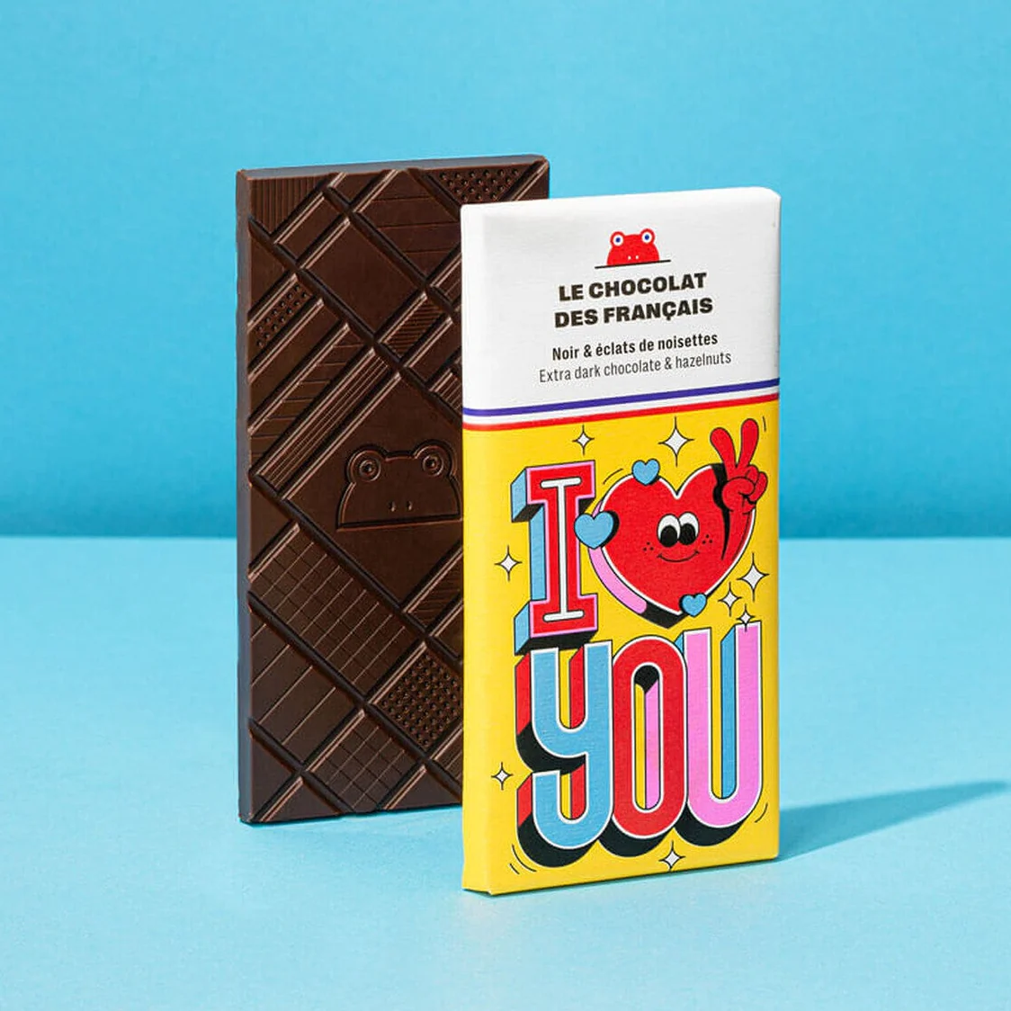 Tablette de chocolat - I love you