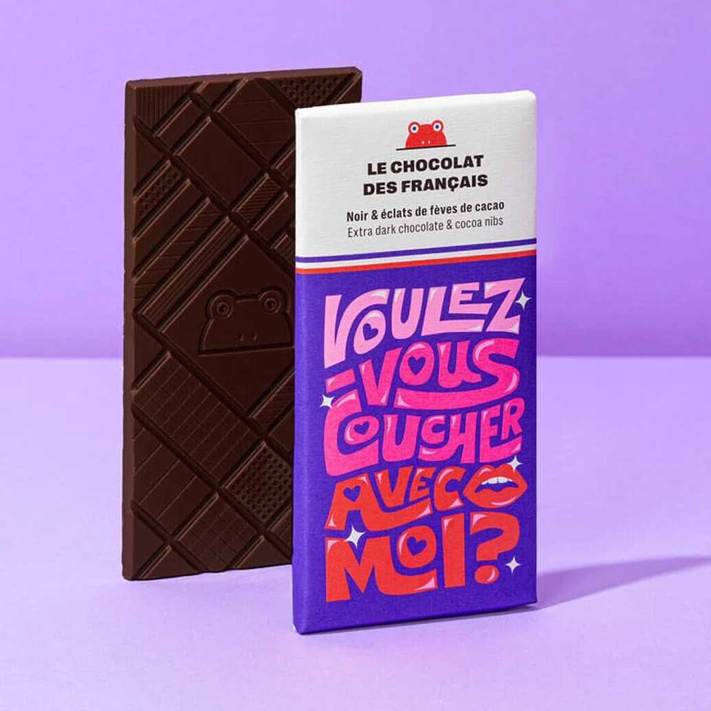 Tablette de chocolat - Voulez-vous coucher avec moi ?