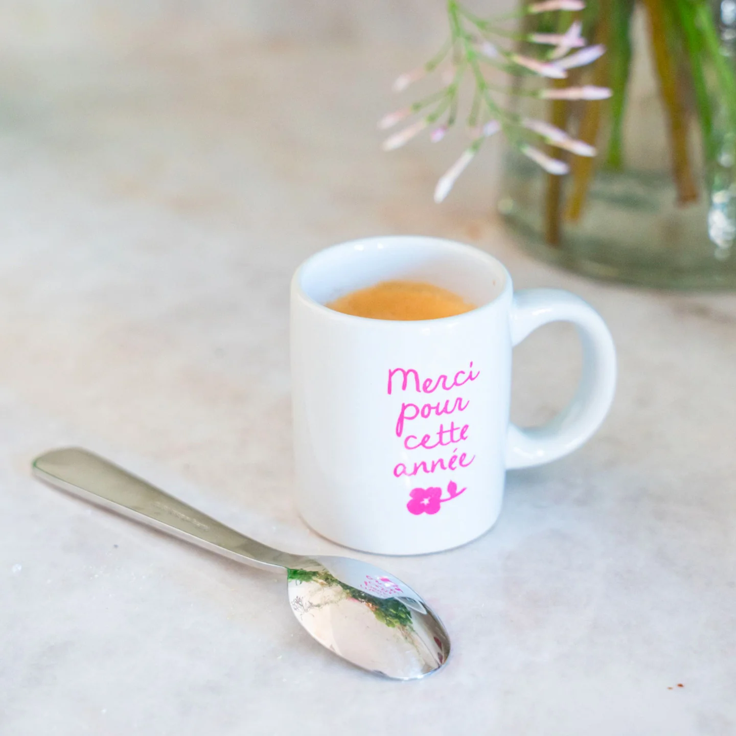 Tasse à café - Merci pour cette année - 80 ml - Image 4