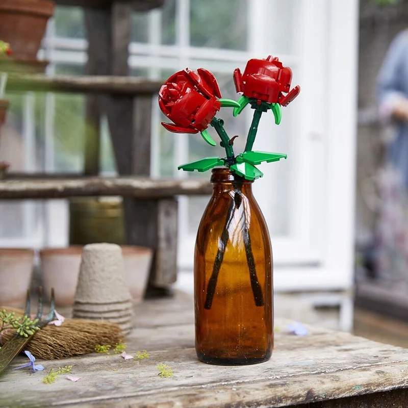 Roses en Lego