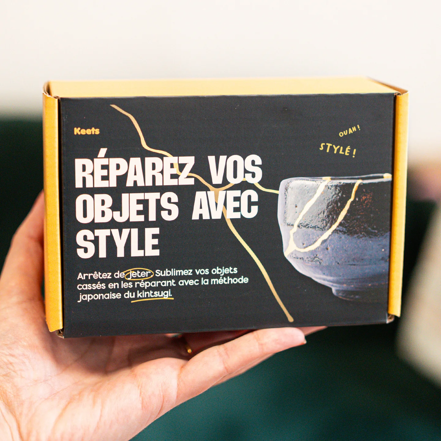 Kit DIY de réparation Kintsugi