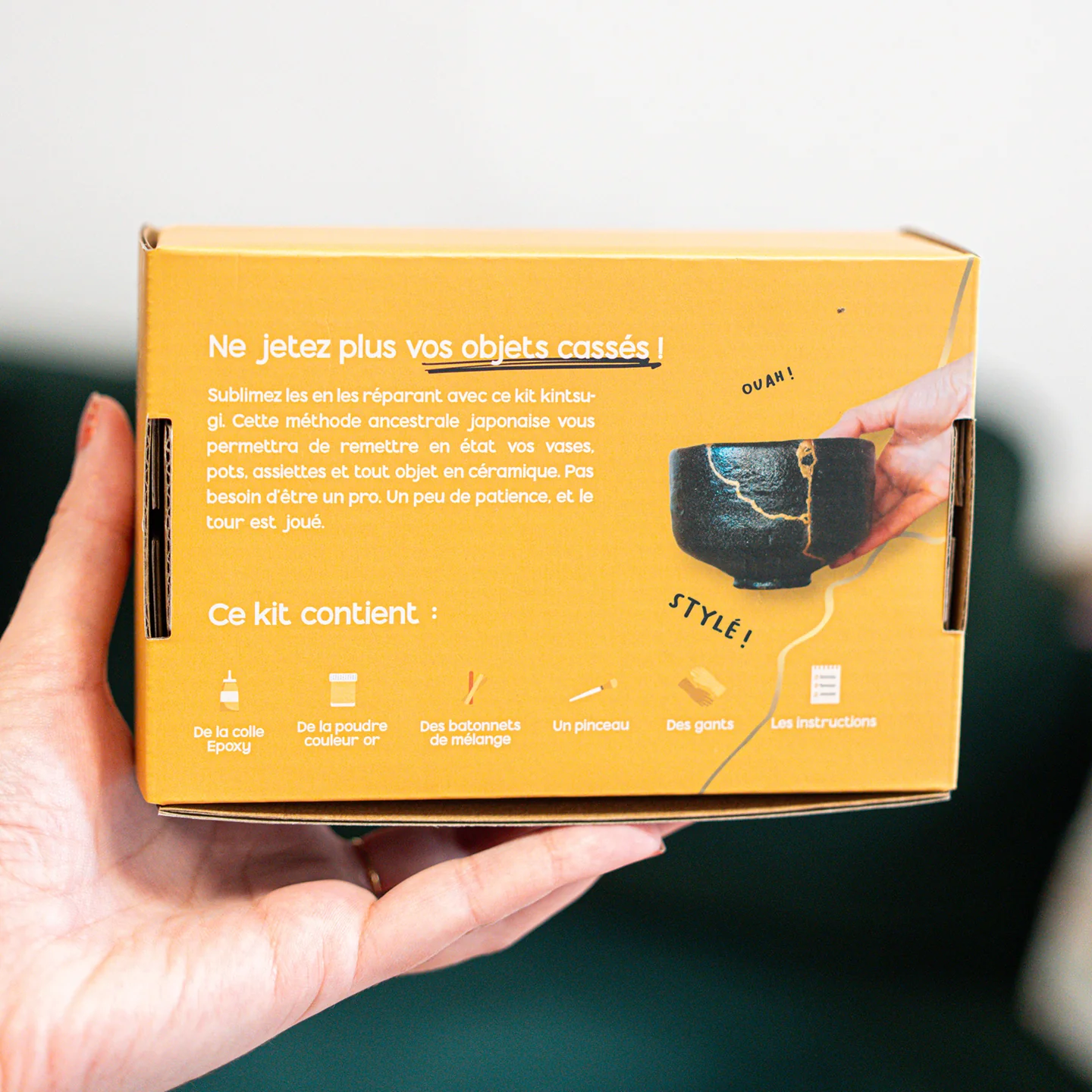 Kit DIY de réparation Kintsugi - Image 3