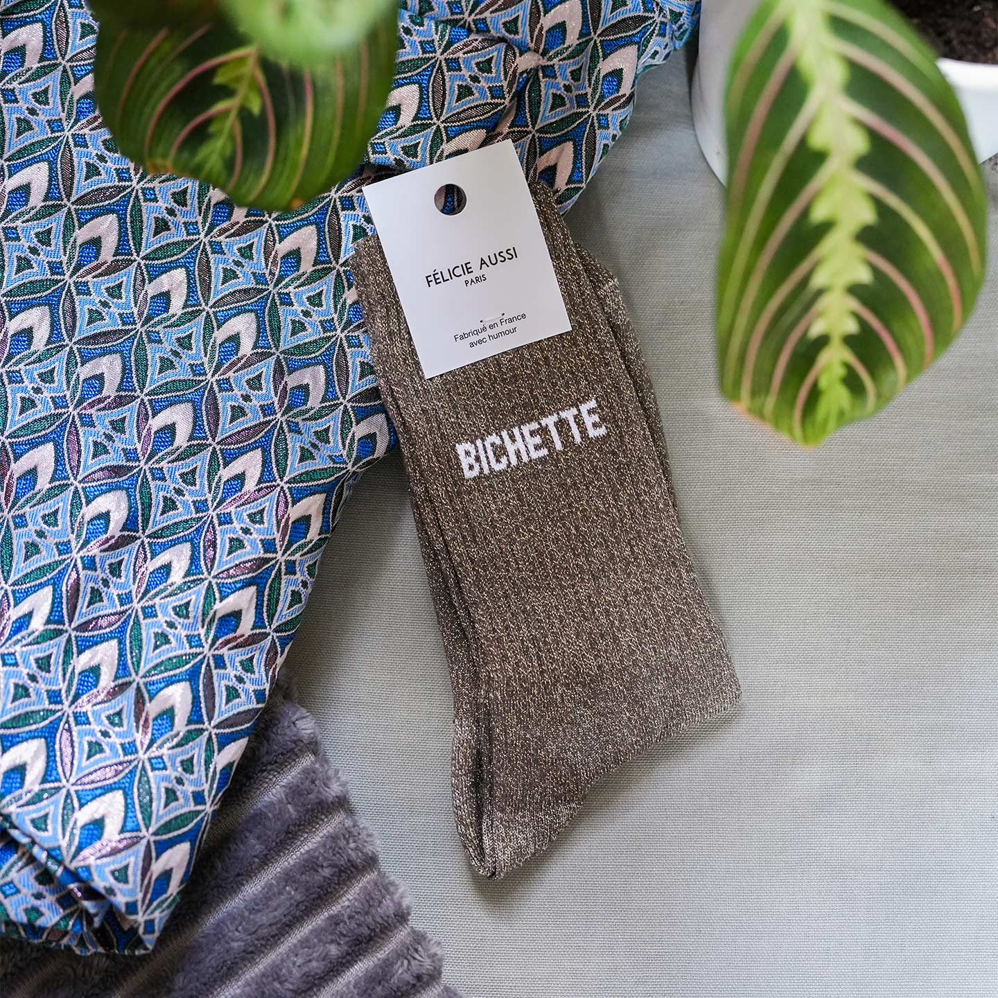 Chaussettes à paillettes - Bichette