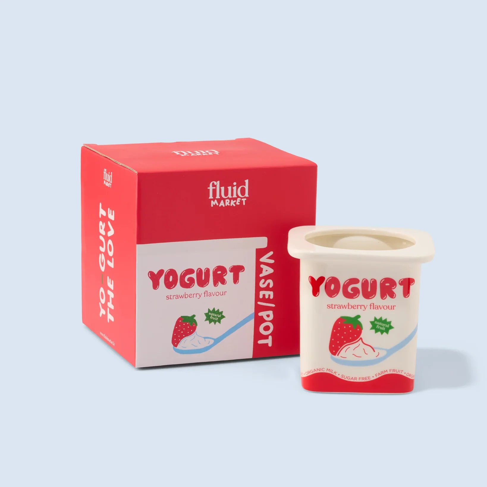 Vase Yaourt Ă la Fraise